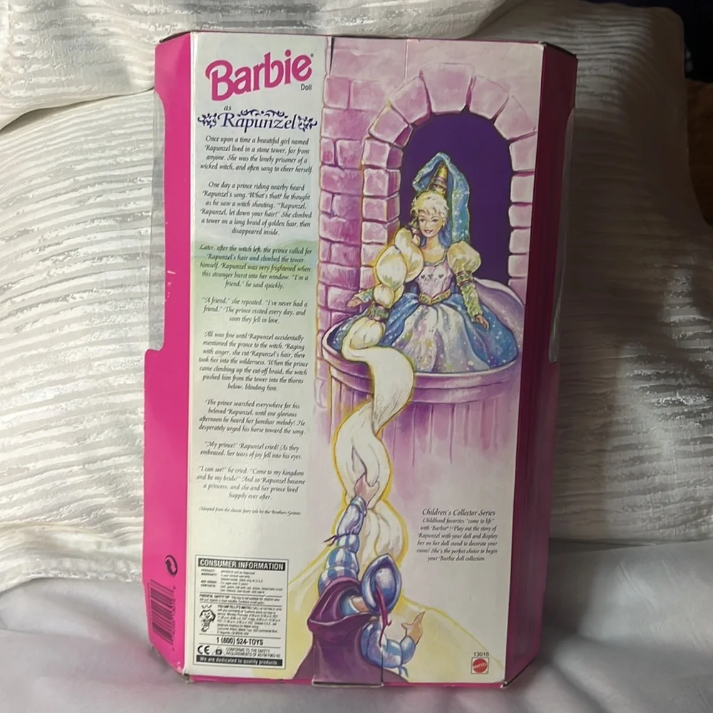 Barbie as Rapunzel 1994 Doll Mattel Children's Collector 1st Edition